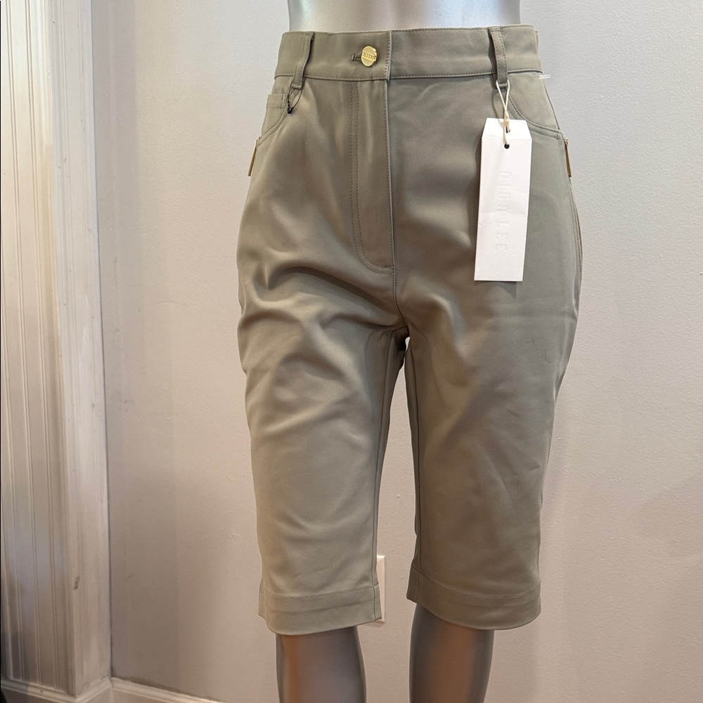 Dion Lee Beige Women's Bermudas